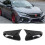 Cappucci Retrovisori per Specchietti Retrovisori Laterali per   10Th 2016 2017 2018 2019 2020 Accessori, 2 Pezzi Nero 2