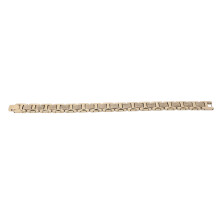 Magnetische therapiearmband voor dames, premium sieraad van titaniumstaal met een vermogen van 6200 Gauss. Klaar om cadeau te geven, one size fits