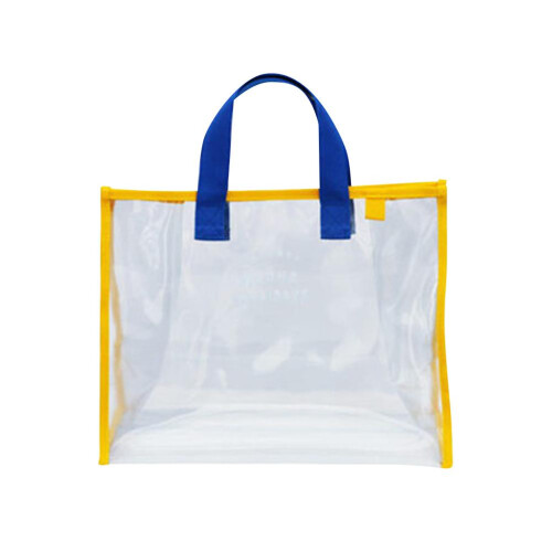 Διαφανής τσάντα Tote από PVC με λαβές για συναυλίες σταδίου Αδιάβροχο υλικό Μεγάλη