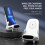 Speaker Function Wireless Charger, Fan Cooling Fast Charging Phone Stand Creative Design Ergonomic Visual Setup Multi Scene Application Qi Certified 3