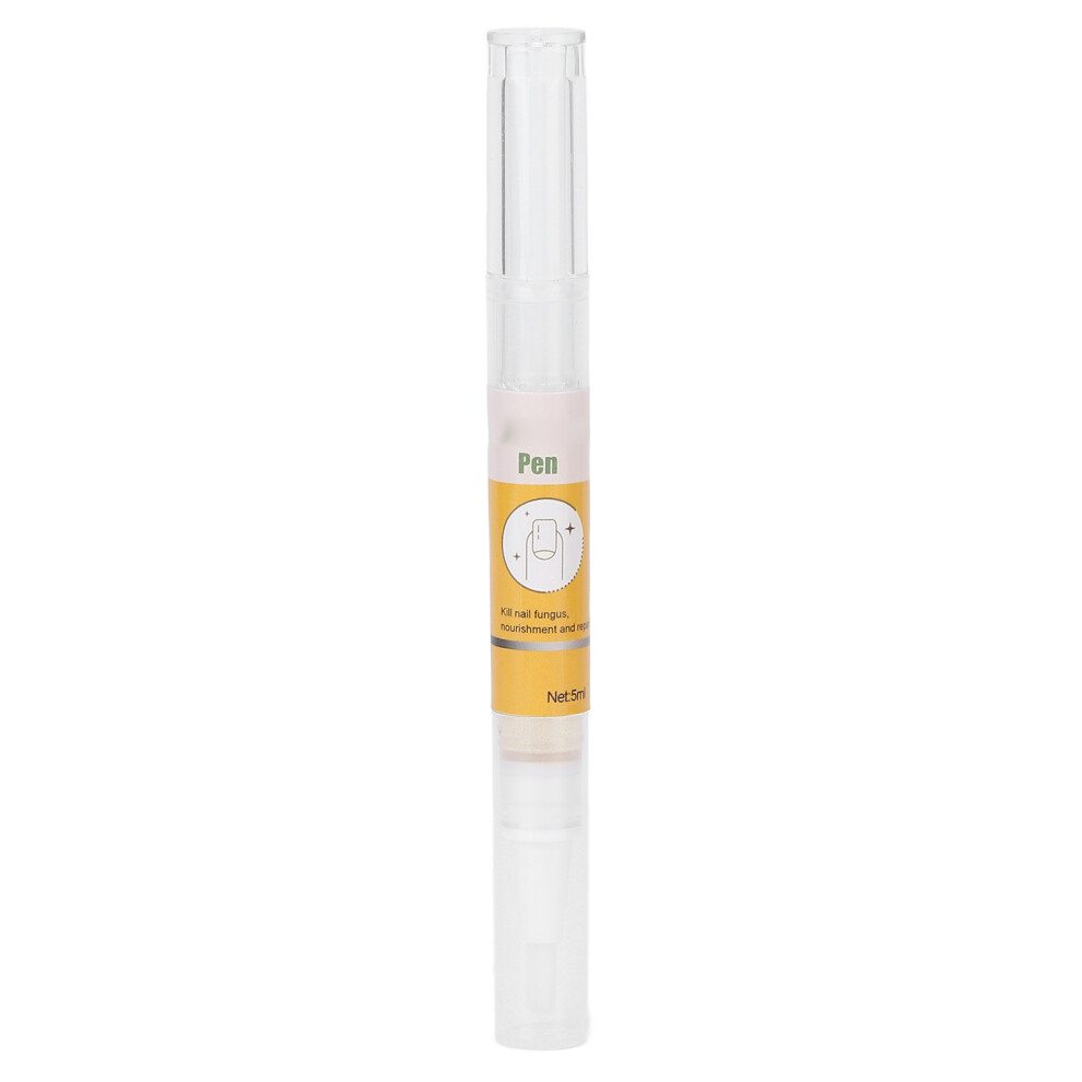 Natural Nail Care Oil Pen with Vitamin E, Multi-Purpose Nail Strengthener for Growth Repair and Cuticle Hydration, Ideal for Weak and Damaged Nails