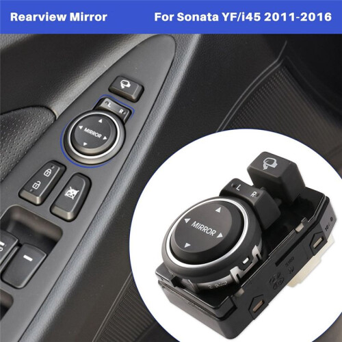Rearview Mirror Adjustment  Side Mirror Control  Button for  Sonata YF I45 2011-2016 935733S100 1