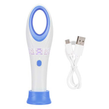 Portable Handheld Cooling Bladeless Fan for Eyelash Professionals, USB Rechargeable Mini Fan with3Speed Levels and Minimal Noise Output