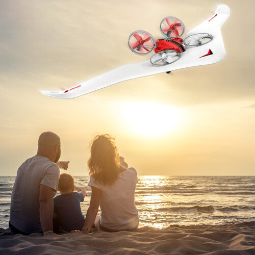 Buildable Drone Set With Mini Glider Hovercraft Configurations Altitude Hold Headless Mode Free Flight Versatile Usage Ergonomic Design Professional 2