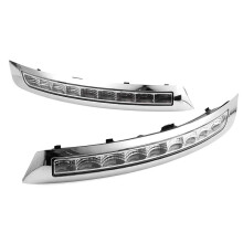 1Pair for  XC90 2007-2013 LED DRL Turn Signal Daytime Running Light Daylight Fog Lamp