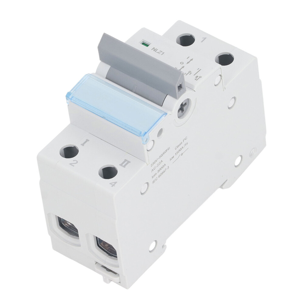 Nlz1-125 Dual Power Manual Transfer Switch 230Vac 125A Ip20 7891387540141