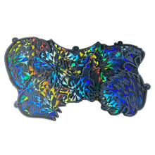 (Black) Holographic Resin Molds Eagle Silicone Mold for Epoxy Casting DIY Rainbow Light Pendant Decoration Mold Jewelry Tool Clear