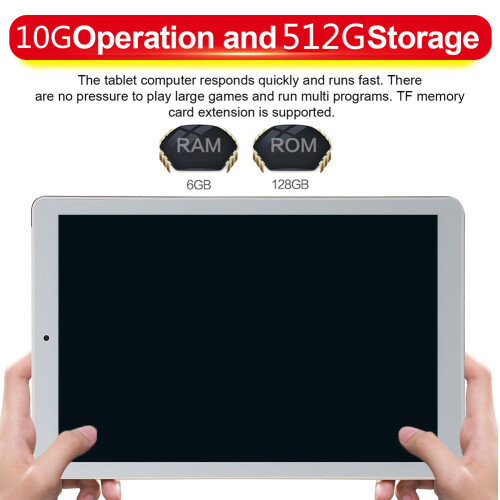 Eye Protection Display Tablet Android Operating System Octa-Core Processor FHD IPS Display Massive Storage Long-Lasting Battery Dual-Band WIFI 2
