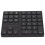 Lightweight Portable Numeric Keypad, Rechargeable Battery Wireless Numeric Keypad2.4G Connection Multi-Function Keys Ergonomic Design for Home and 3