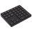 Lightweight Portable Numeric Keypad, Rechargeable Battery Wireless Numeric Keypad2.4G Connection Multi-Function Keys Ergonomic Design for Home and 6
