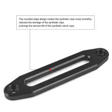 10 Inch 254MM Aluminum Hawse Fairlead 8000-15000 LBs Synthetic Mount -Winch Rope for SUV ATV UTV