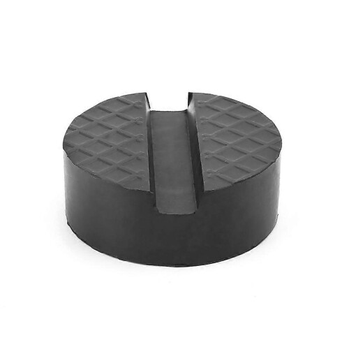 Black Car Jack Rubber Pad Anti-slip Rail Protector Support Block Heavy Duty for  Black