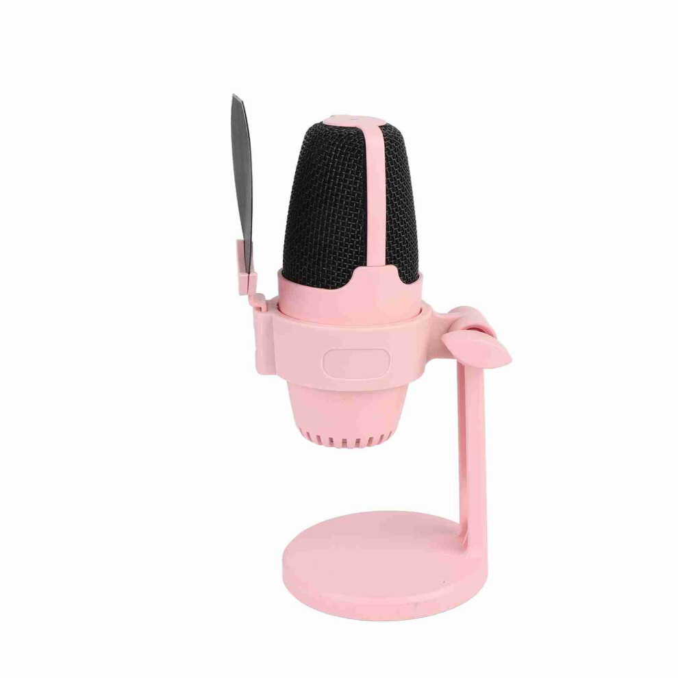 Rgb Usb Condenser Microphone For Gaming & Streaming, Cardioid Pink 7621387540755