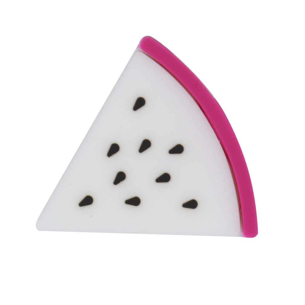 Fruit-Shaped Non-Toxic Soft Pvc Data Cable Protector For Smartphone, White 9361387540765