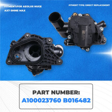 A100023760 Car Thermostat Assembly with Housing for Dongfeng Aeolus Huge AX7 Shine Max B016482