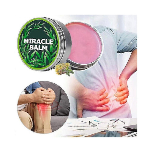3X Miracles Balm Natural Herbal Soothing Joint Cream for External Use 1