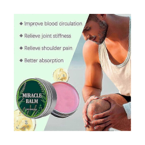 3X Miracles Balm Natural Herbal Soothing Joint Cream for External Use 2