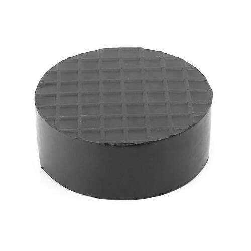 Black Car Jack Rubber Pad Anti-slip Rail Protector Support Block Heavy Duty for  Black 1