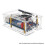 For Orange Pi 4A Case Acrylic Enclosure Transparent Shell with Heatsinks Fan 5
