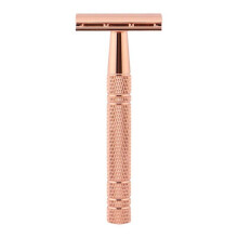 Women'S Manual Shaver Vintage Rose Gold Portable Shaver Suitable for Legs, Arms, Underarms, Bikini