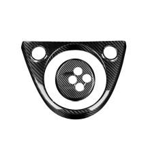 Hard Carbon Fiber Sticker Automatic Car Gear Shift Frame Trim for Abarth 595 695 2012-2023