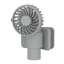 Tragbarer USB-Regenschirmventilator - Kompakter Reiseventilator für Den Außenbereich, Ideal Zur Befestigung Am Regenschirm, Effiziente Kühlung B
