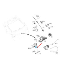 2047400735 Achterklep Vergrendeling Slotactuator voor ML350 ML550 GLK350 GL350 GL450