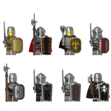 8pcs Medieval Empire Forbidden Knights Minifigures Toys Fits Lego