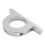 Silver 2inch Hole Brushed Underdash Mount Bracket River Clamp Steering Column Keyed No Drop Mount 2310000030 FR20114 1
