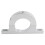 Silver 2inch Hole Brushed Underdash Mount Bracket River Clamp Steering Column Keyed No Drop Mount 2310000030 FR20114 4