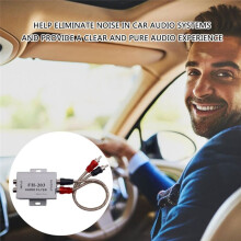 Ground Noise Isolator, Amplifier Noise Filter for Car Stereo & Home Stereo,Car Stereo Noise Suppressor Reducer