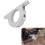Silver 2inch Hole Brushed Underdash Mount Bracket River Clamp Steering Column Keyed No Drop Mount 2310000030 FR20114 7
