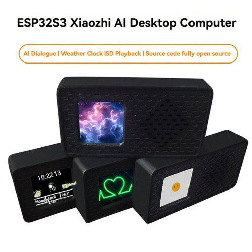 Para DeepSeek XiaoZhi AI Voice Chat Robot 1,3 Polegadas LCD Desktop Display Wifi Estação Meteorológica ESP32-S3 Placa de Desenvolvimento 1