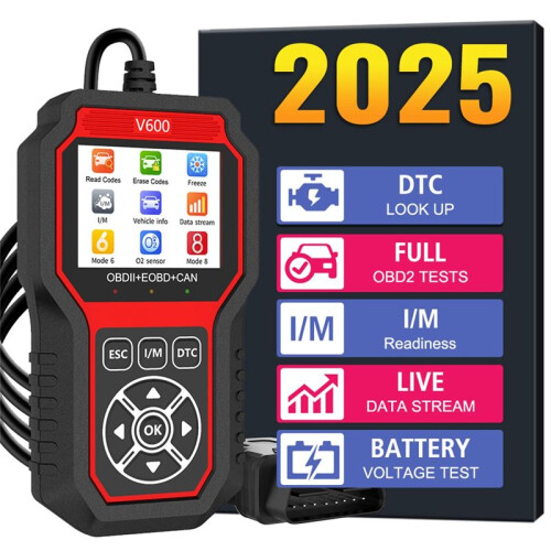Battery Voltage Detection Lookup Fault Code OBD2 Scanner Diagnostic Oxygen Sensor Test Car Diagnostic Tool Professional 2