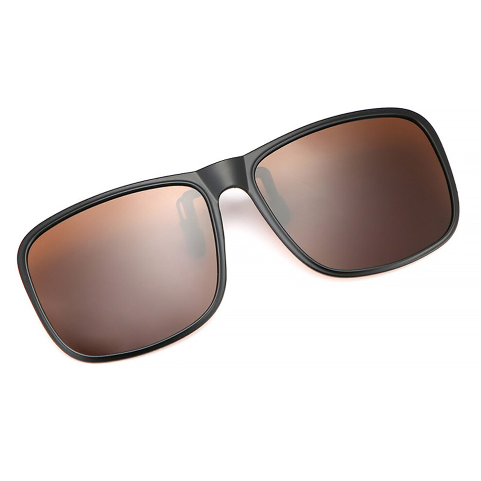 Dachuang Beauty Brown ( Flakes) Uv Sunglasses For Driving & Outdoor Day/Night Vision