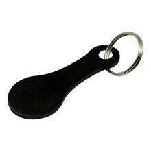 Extractor de carritos de compra de acero inoxidable, ajuste cómodo, manos libres, diseño ecológico, ficha de supermercado de gran capacidad