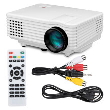 Video Projector With Full HD Brightness Performance Portable Design Bluetooth Function And Support Multiple Multimedia Devices For Gaming And