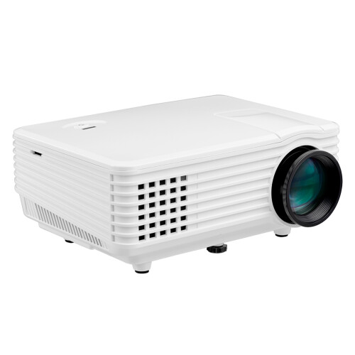 Video Projector With Full HD Brightness Performance Portable Design Bluetooth Function And Support Multiple Multimedia Devices For Gaming And 2