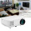 Video Projector With Full HD Brightness Performance Portable Design Bluetooth Function And Support Multiple Multimedia Devices For Gaming And 6
