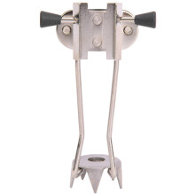 Non-slip Stainless Steel Crampons for Trekking Poles, 11x6.2cm, 5 Teeth