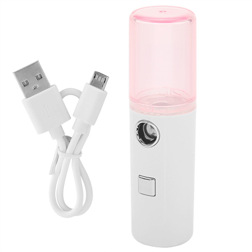 Moisturize & Refresh Skin Cool Mist Sprayer Nano Face Mister Facial Steamer With Visual Water Tank USB Rechargeable Multi Functional Nano Atomization