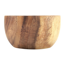 Salad Bowls Natural Acacia Wood Multi-Purpose Serving Container, Eco-Conscious Handcrafted Bowl With Fine Finish, Perfect For Meals Snacks