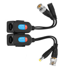 Long Distance Transmission Video Baluns For Surveillance Systems Passive Power Delivery HD Transmitter BNC Male RJ45Interface Super Extensive