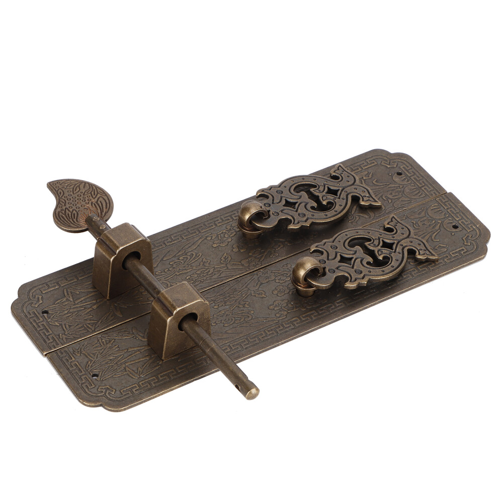 Antique Copper Chinese Style Door Handle Kit For Furniture & Cabinets Gate Pulls 3731392189161