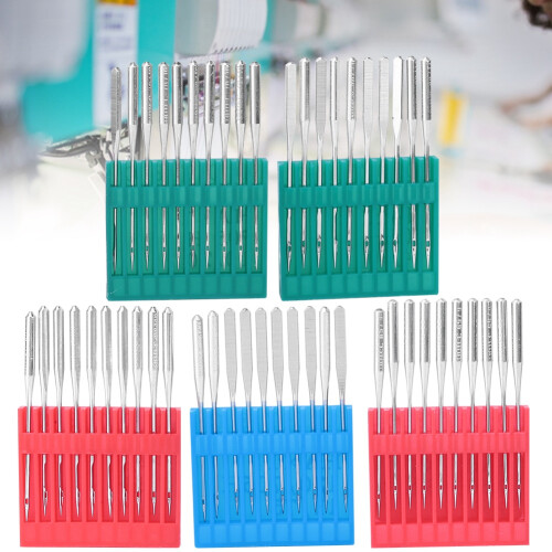 Universal Sewing Machine Needles Regular Point High Quality Sharp Needle Tip Corrosion Resistant Wear Resistant Durable Flat Design For Stable 2