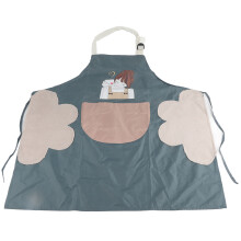 Șorț de gătit pentru femei și bărbați, mărimi mari, disponibil cu mâneci lungi, design impermeabil, cu buzunar mare, ideal pentru saloane de