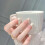 (Standard) Pink Pearl Fake Nails for Stage Performance 2