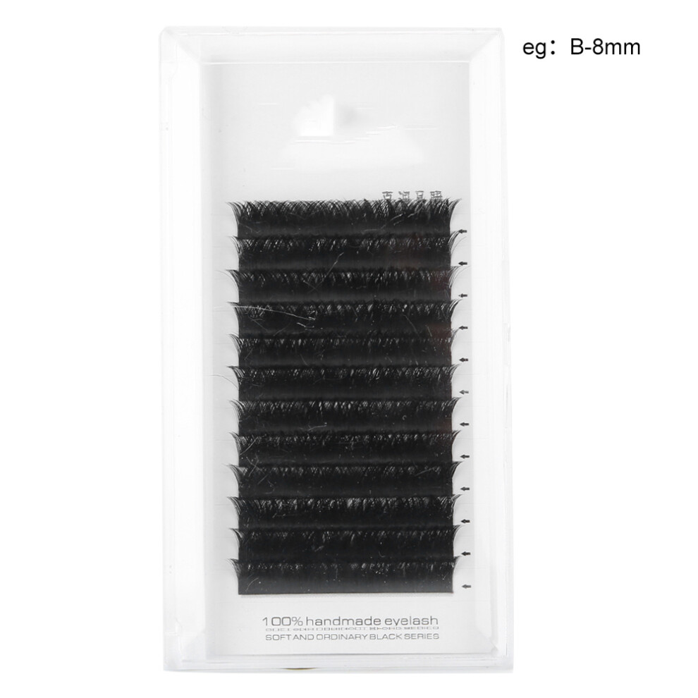Eyelash Extensions Easy Fanning Cluster V Shaped Three Dimensional Wrap Lashes Similar To Skin No Residue Light Weight For Stable Curl