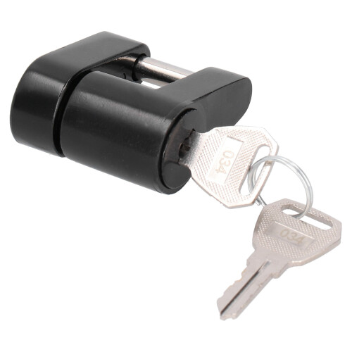1/4in Trailer Coupler Security Lock 1