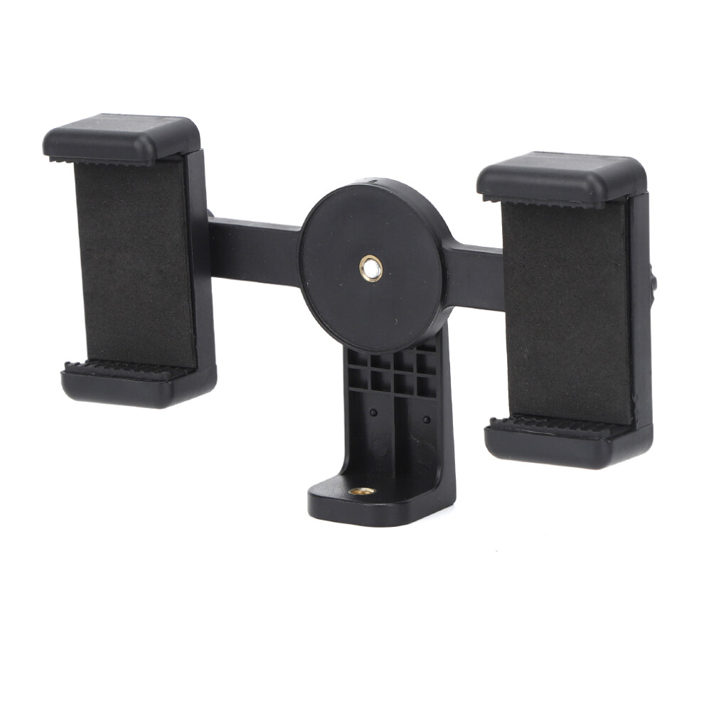 Foldable Design Universal Phone Holder Clip Connector Head Strong Grip Non Slip Dual Position Mount With1 4Inch Thread For Flexible Tripod Gopro 9448483695015